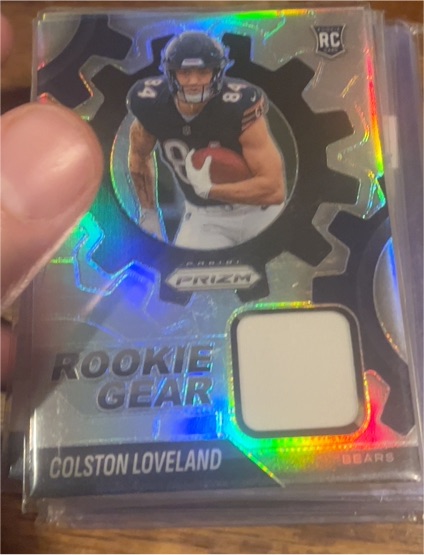 2025 Panini Prizm Rookie Gear #RGR-CLD Colston Loveland — front