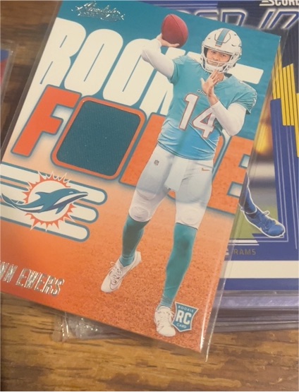 2025 Panini Absolute Rookie Force #RF-QES Quinn Ewers — front