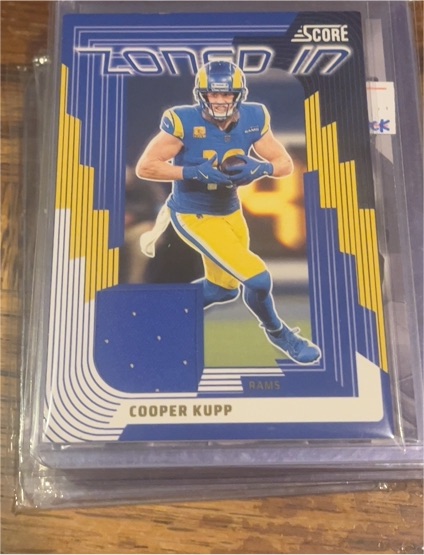 2025 Panini Score Zoned In #ZON-CKP Cooper Kupp — front