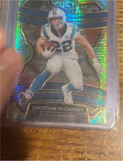 2020 Panini Select #106 Christian McCaffrey — front
