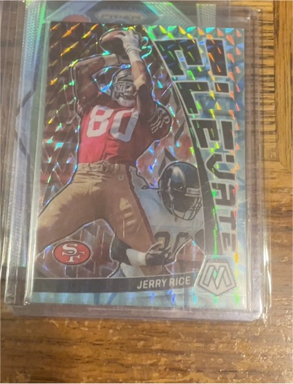 2023 Panini Mosaic Elevate #E-JR Jerry Rice — front