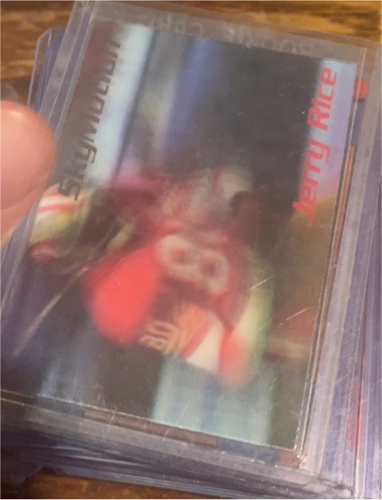 1996 Skybox Skymotion #40 Jerry Rice — front