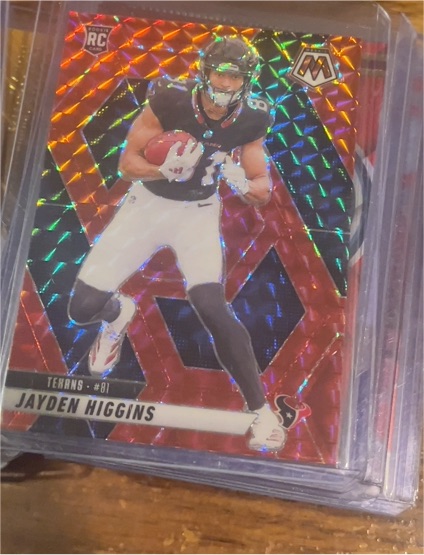 2025 Panini Mosaic #346 Jayden Higgins — front