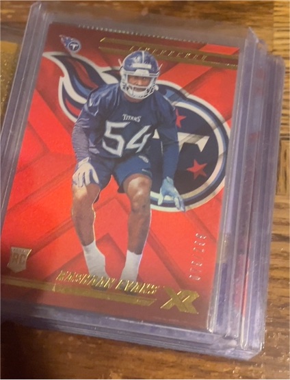 2018 Panini XR #123 Rashaan Evans — front