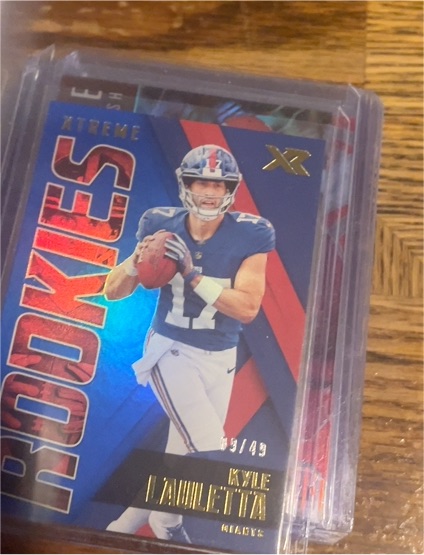 2018 Panini XR Xtreme Rookies #X-30 Kyle Lauletta — front