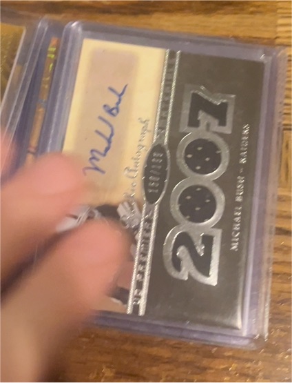 2003-04 Fleer Showcase Sweet Sigs #SGMP Mickael Pietrus — front