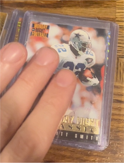 1995 Action Packed #102 Emmitt Smith — front
