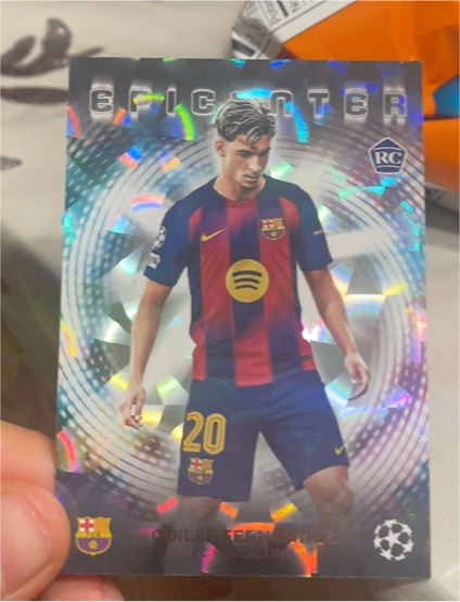 2023-24 Topps UEFA Champions League Epicenter #EC-7 Lamine Yamal — front