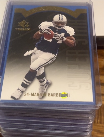 2004 Upper Deck SP Threads #24 Marion Barber — front