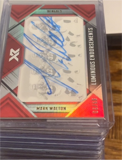 2018 Panini XR #LE-31 Mark Walton — front
