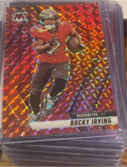 2025 Panini Mosaic #99 Bucky Irving — front