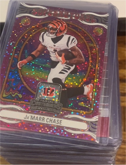 2024 Panini Contenders #8 Ja'Marr Chase Supernatural Sparkle — front