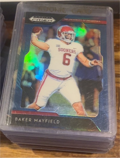2019 Panini Prizm Draft Picks #12 Baker Mayfield — front