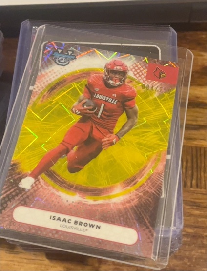 2025 Bowman Best University #91 Isaac Brown — front