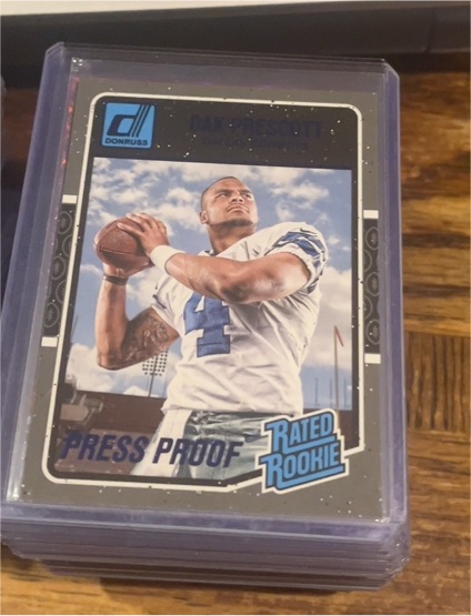 2016 Panini Donruss #362 Dak Prescott — front