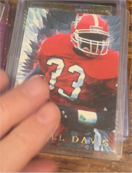 1997 Collector's Edge Masters Nitro #75 Terrell Davis — front