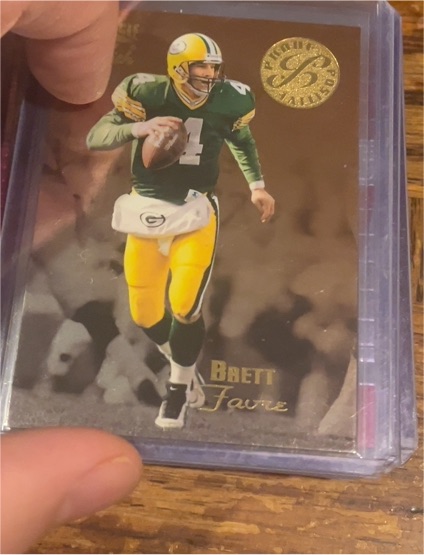 1996 Pinnacle Zenith Proof Positive #Z-144 Brett Favre — front