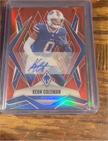 2025 Panini Phoenix #25 Keon Coleman — front