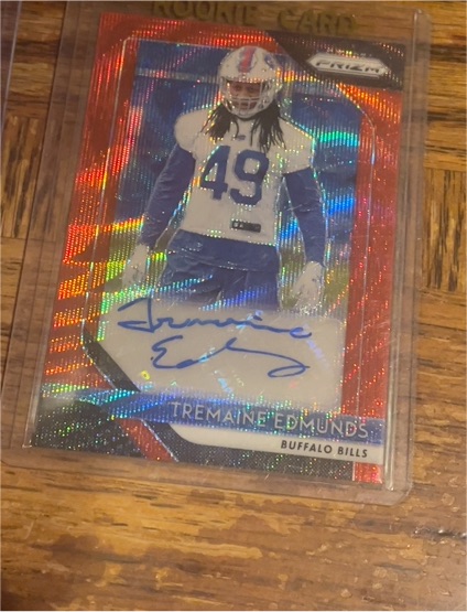 2020 Panini Prizm #6 Tremaine Edmunds — front