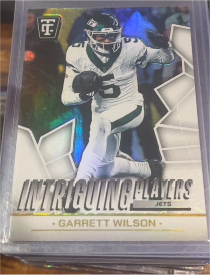 2024 Panini Totally Certified #4 Garrett Wilson Intriguing Players — front