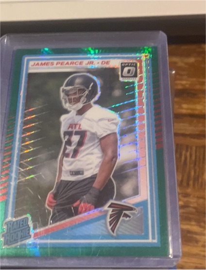 2025 Panini Donruss Optic #240 James Pearce Jr. — front