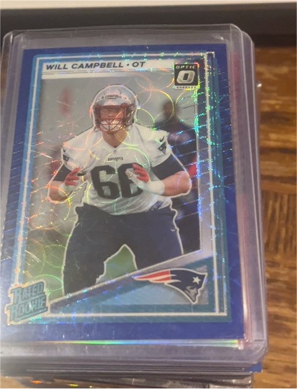2025 Panini Donruss Optic #345 Will Campbell — front