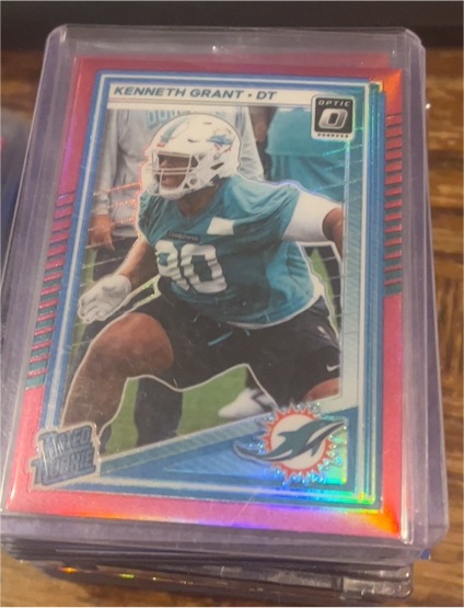 2025 Panini Donruss Optic #370 Kenneth Grant — front