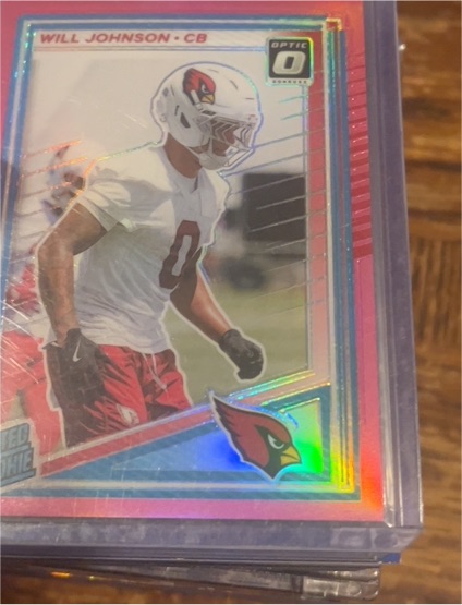 2025 Panini Donruss Optic #396 Will Johnson — front