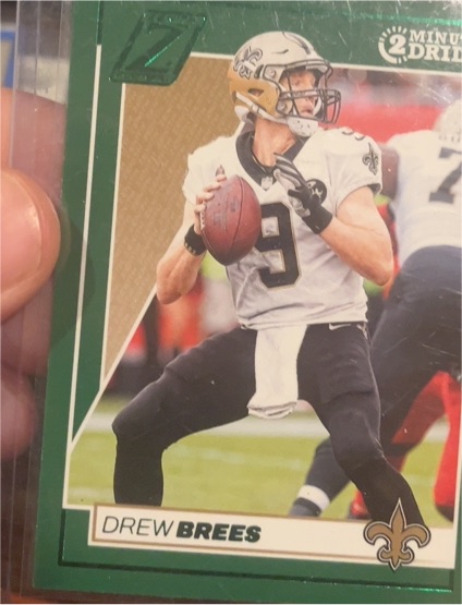 2024 Panini Zenith #71 Drew Brees Two Minute Drill — front