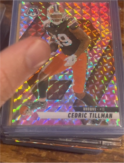 2025 Panini Mosaic #197 Cedric Tillman — front
