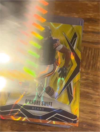 2025 Panini Phoenix #123 D'Andre Swift Chicago Bears — front