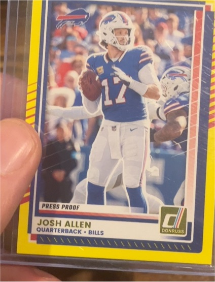 2025 Panini Donruss #91 Josh Allen — front