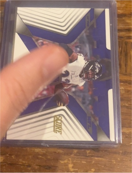 2025 Panini Score Stars of the NFL #SNJ-LJN Lamar Jackson Jersey (MEM) — front