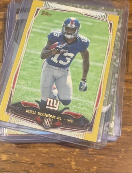 2014 Topps #355 Odell Beckham Jr. — front