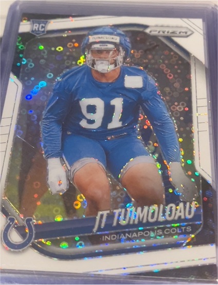 2025 Panini Prizm #324 JT Tuimoloau — front