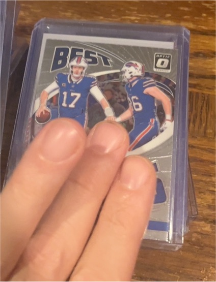 2024 Panini Donruss Optic #10 Josh Allen Dalton Kincaid Best Tuddys — front