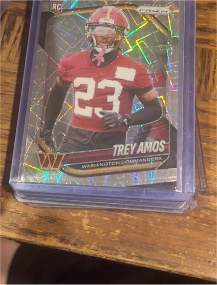 2025 Panini Prizm #400 Trey Amos — front