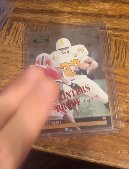 1995 Classic Pro Line #184 James Stewart — front