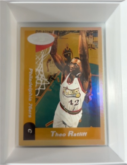 2000-01 NBA Hoops Hot Prospects #79 Theo Ratliff Philadelphia 76ers — front