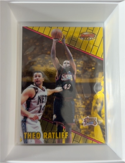 1999-00 Bowman's Best #8 Theo Ratliff — front