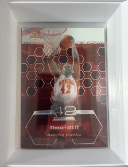 2002-03 Topps Finest #75 Theo Ratliff — front
