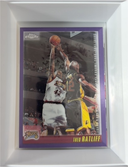 2000-01 Topps Chrome #113 Theo Ratliff — front