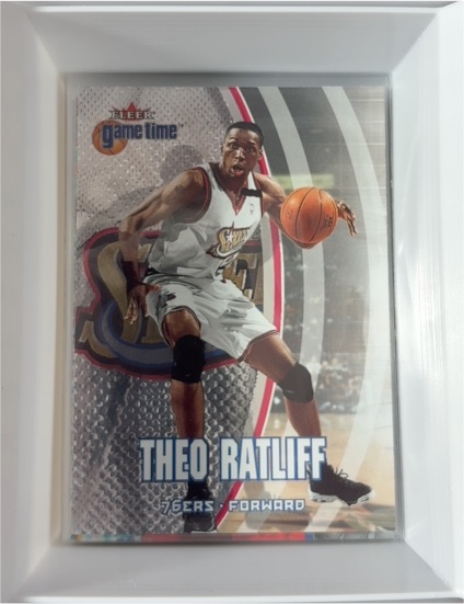 2000-01 Fleer Game Time #23 Theo Ratliff — front