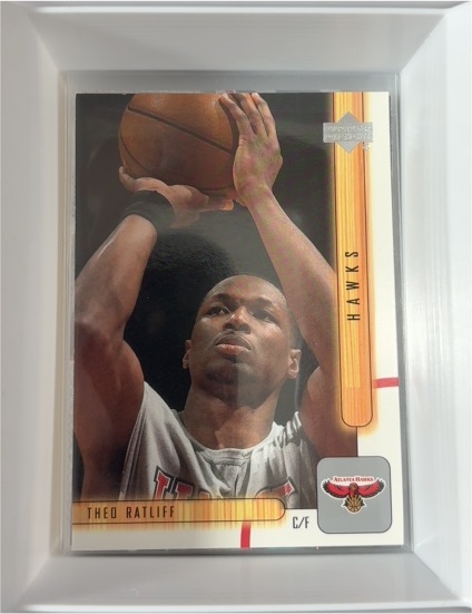 2001-02 Upper Deck #4 Theo Ratliff — front