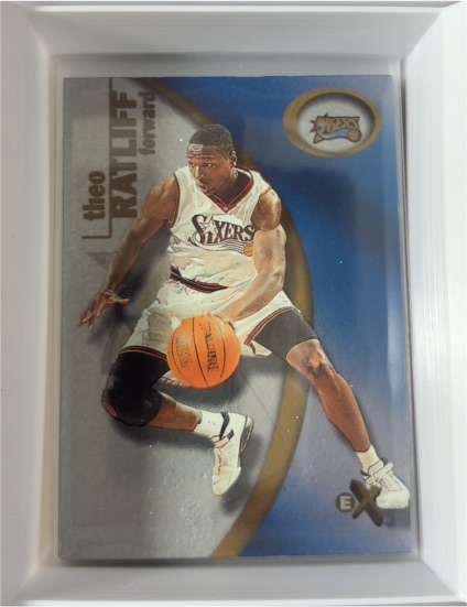 2000-01 Fleer E-X #67 Theo Ratliff — front