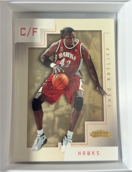 2001-02 Fleer Showcase #54 Theo Ratliff Atlanta Hawks — front
