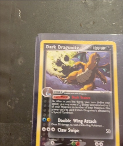 2004 Pokemon EX Team Rocket Returns #15 Dark Dragonite — front