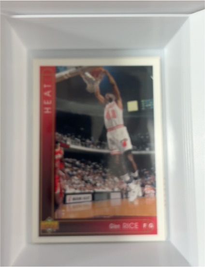 1993-94 Upper Deck #154 Glen Rice Miami Heat — front