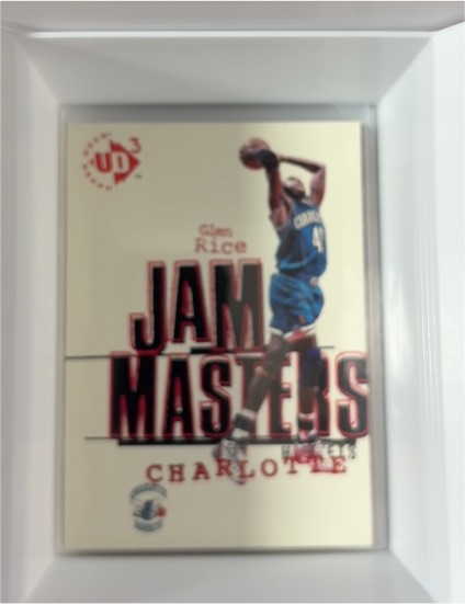 1997-98 Upper Deck UD3 Jam Masters #8 Glen Rice — front