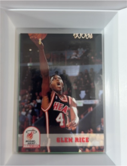 1993-94 NBA Hoops #114 Glen Rice — front